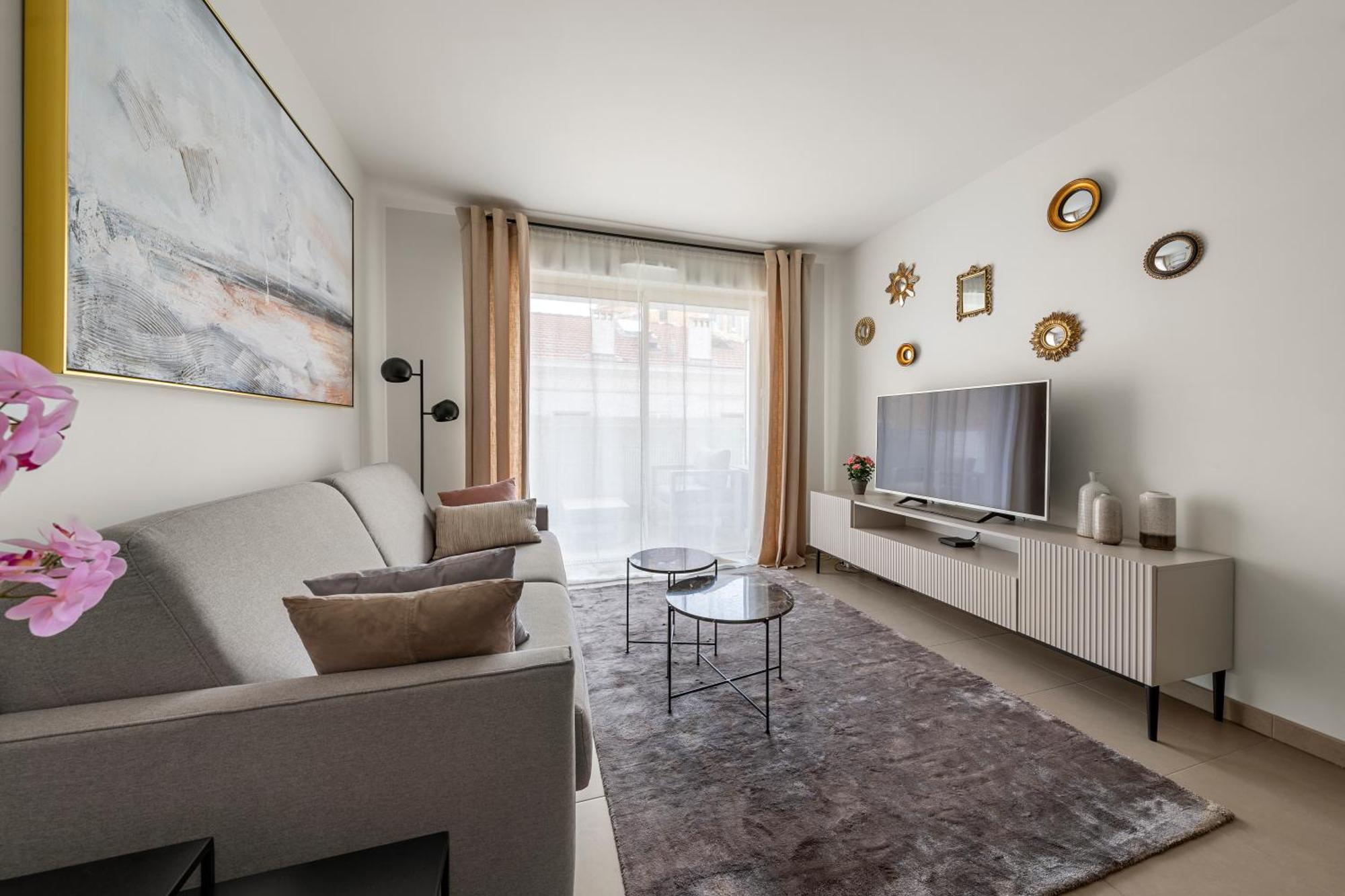 Beautiful Apartment Cannes Center Terrace Parking Exterior foto
